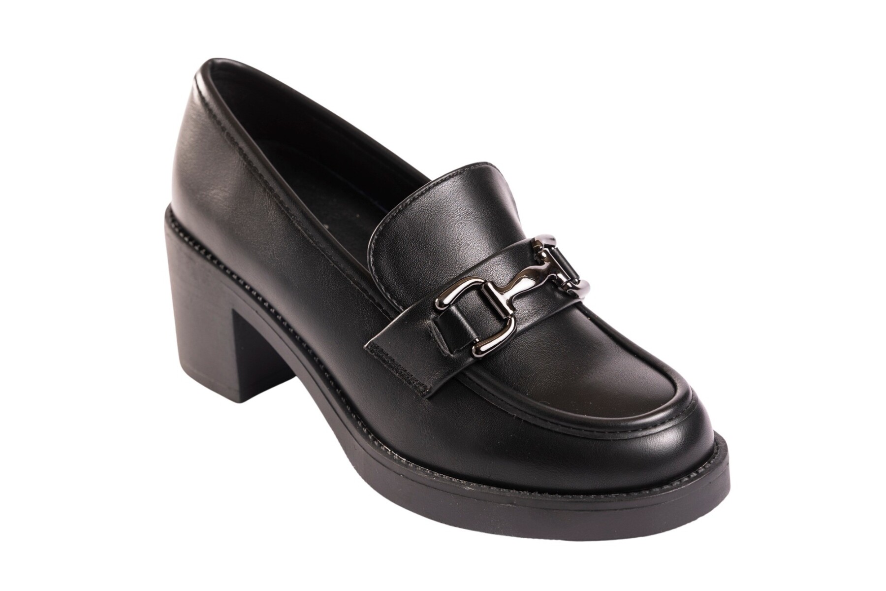 CHERRY MOCASIN - BLACK 