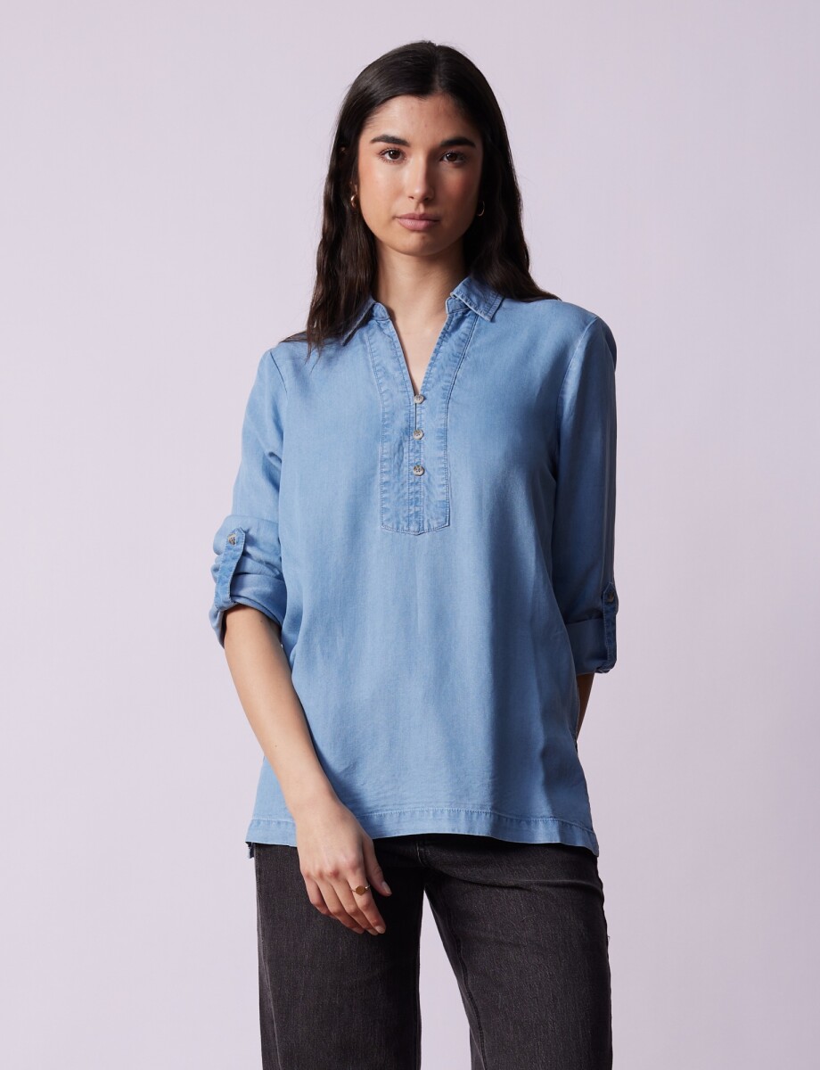 Blusa Lyocell - Jean Claro 
