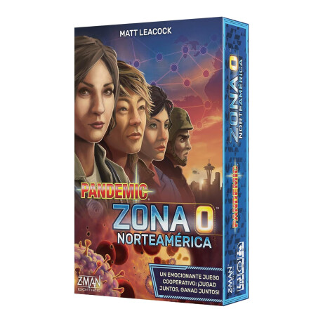 Juego De Mesa Z-man Games Pandemic Zona 0 Norteamérica +8 001