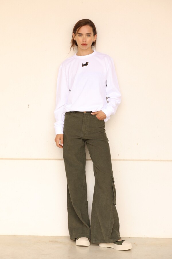 Remera Salchi M/L White