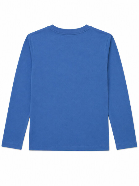 REMERA SPORT FADE AZUL
