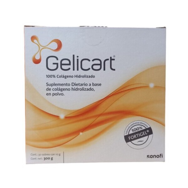 Suplemento de Colágeno Hidrolizado 30 Sobres x 10 g – Gelicart Suplemento de Colágeno Hidrolizado 30 Sobres x 10 g – Gelicart