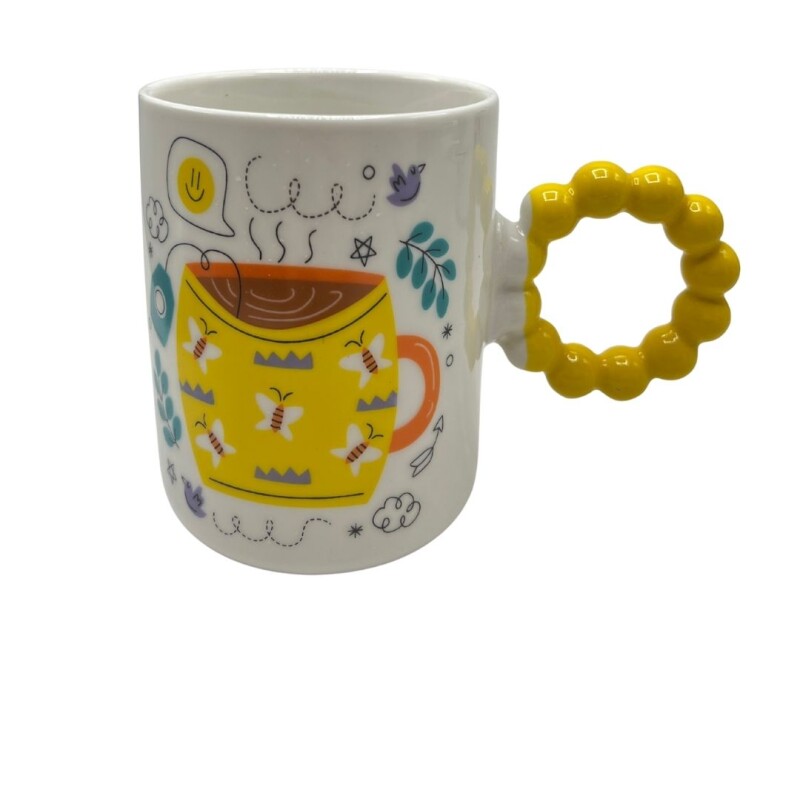 TAZA DE PORCELANA CON DISEÑO • 350ml TAZA DE PORCELANA CON DISEÑO • 350ml