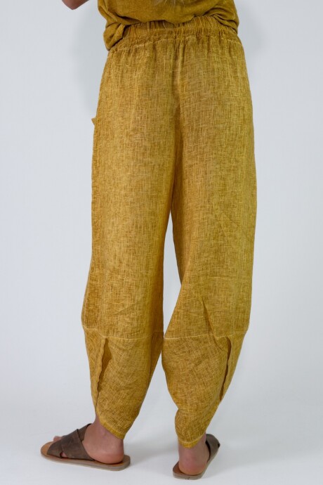 PANTALON BLANES Amarillo