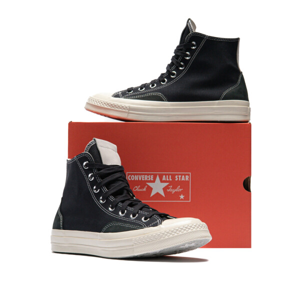 CHUCK 70 CANVAS SUEDE - CONVERSE NEGRO/BLANCO