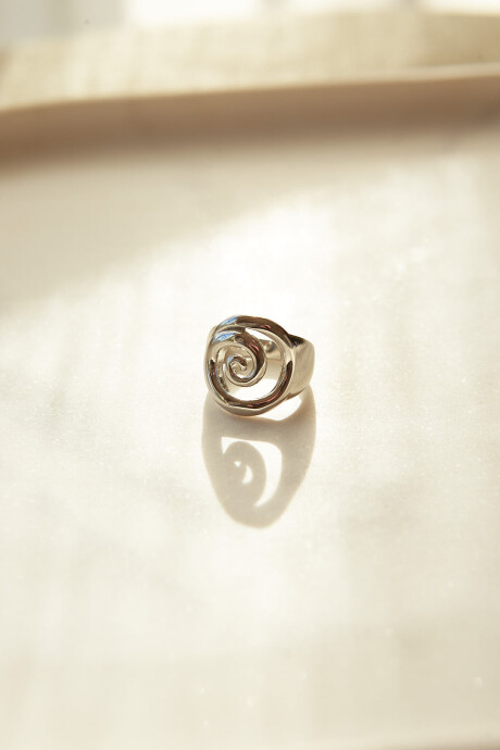 ANILLO ESPIRAL SILVER