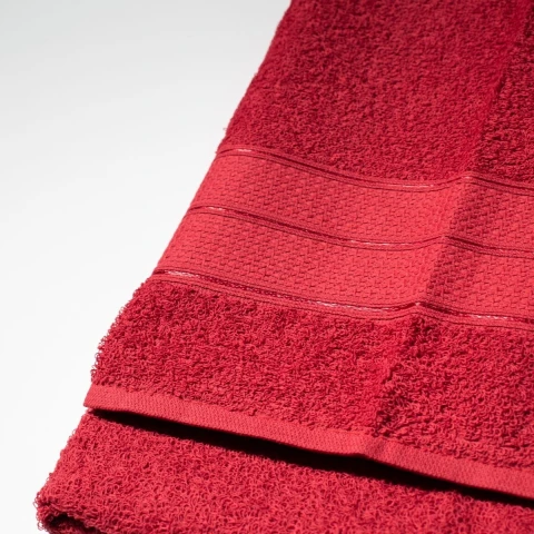 TOALLA DE ROSTRO ROJO