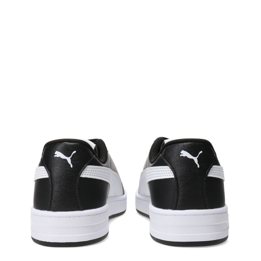Championes de Hombre Puma Court Classic Clean Negro - Blanco