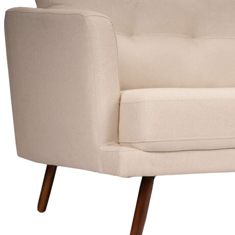 Sillon Sofa Triunfo 3 Cuerpos Beige