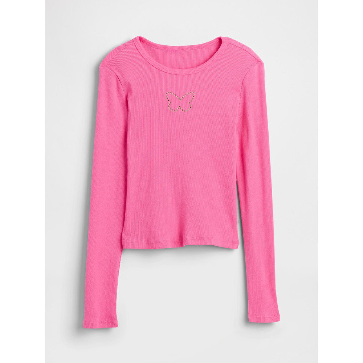 V-LS RIB TEE - LOVE LETTER 
