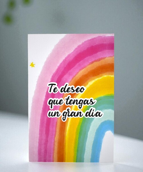 Tarjeta feliz día 10x15 DISEÑO 4