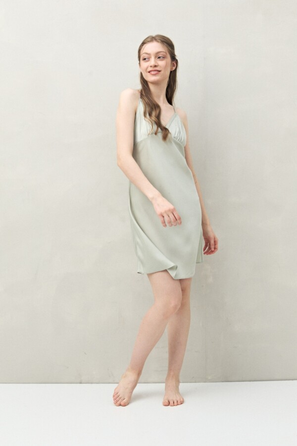 CAMISON MAGNOLIA Verde Grisáceo