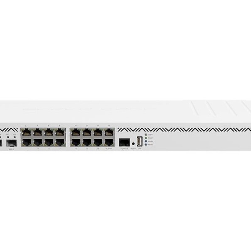 MikroTik Cloud Core Router CCR2004-16G-2S+ - Router 10GbE - montaje en rack MikroTik Cloud Core Router CCR2004-16G-2S+ - Router 10GbE - montaje en rack