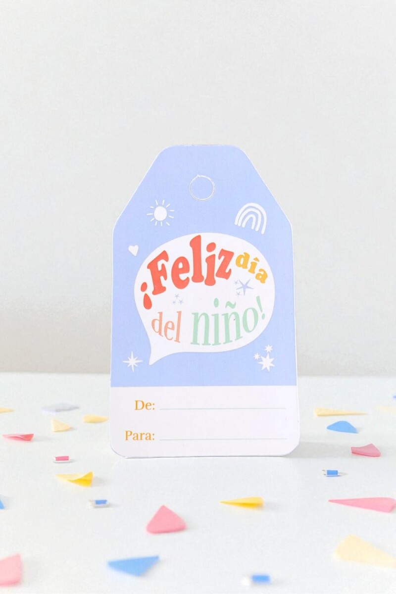 Tag día del niño 5x8,5 - DISEÑO 8 