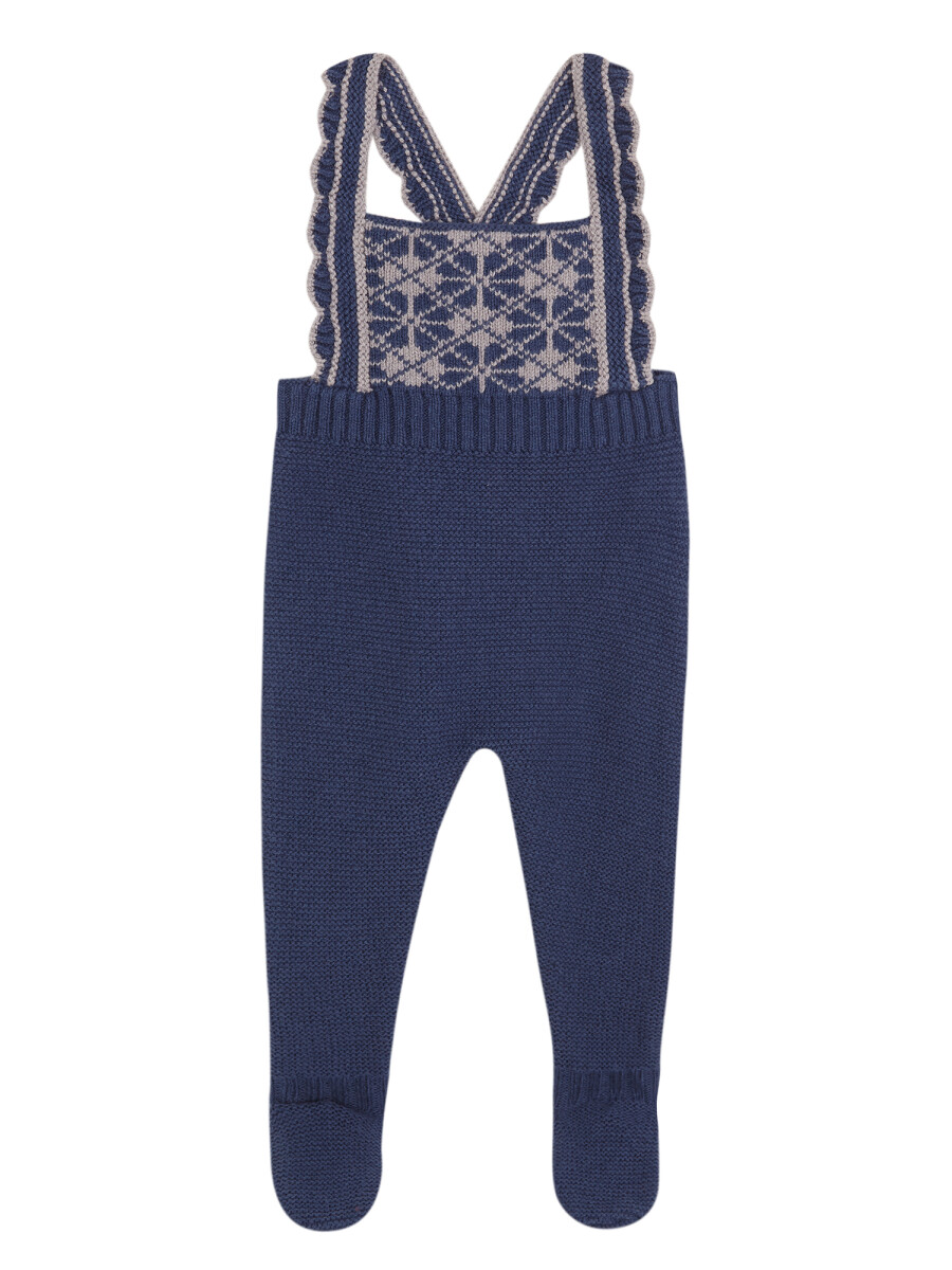 Polaina De Punto Bobo Gris Medio