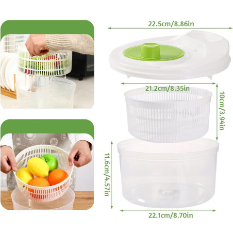 Centrifugadora de vegetales 3L Centrifugadora De Vegetales 3l