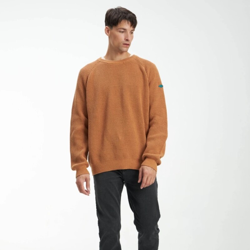 Buzo Hombre Tejido Uniform Mostaza