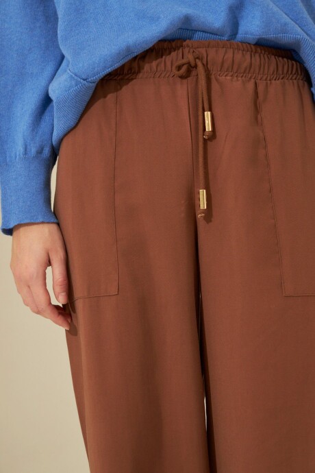PANTALON MONET CHOCOLATE