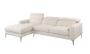 Sofá Chaise MILO en Tela Easy Clean Beige