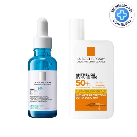 Pack La Roche-posay Hyalu B5 Serúm + Anthelios Uv FPS 50 Inv Pack La Roche-posay Hyalu B5 Serúm + Anthelios Uv FPS 50 Inv