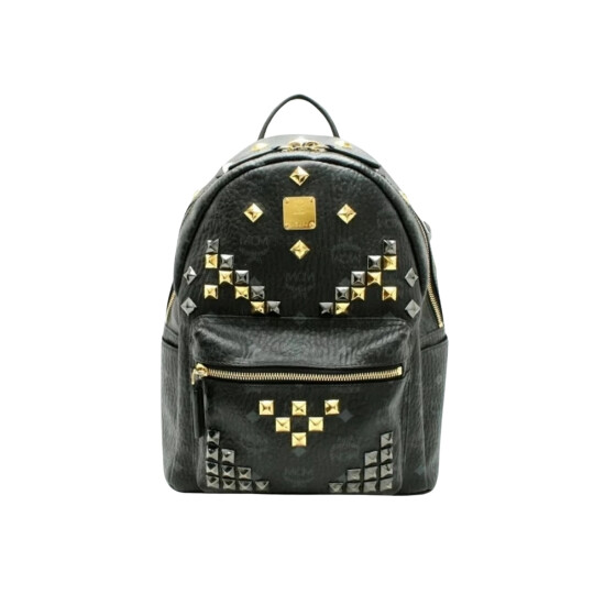 Mochila de lona revestida estampada con tachuelas, Stark 0