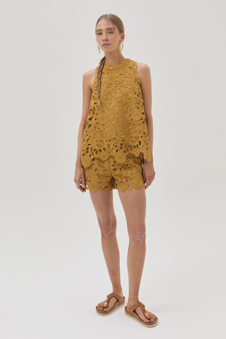 Top Soleil Mostaza