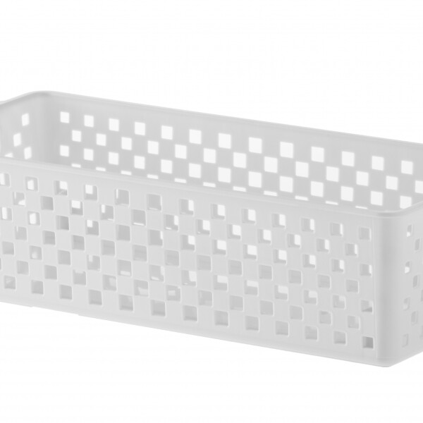ORGANIZADOR QUADRATTA 34X15X9 CMS BLANCO BLANCO
