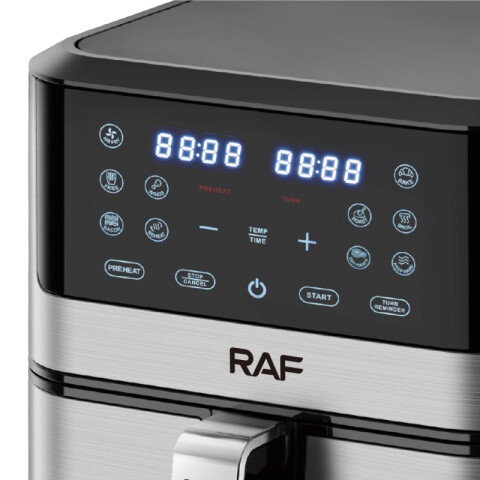 Freidora Sin Aceite Air Fryer Pantalla Táctil LED 8L - RAF - R5339 Freidora Sin Aceite Air Fryer Pantalla Táctil LED 8L - RAF - R5339