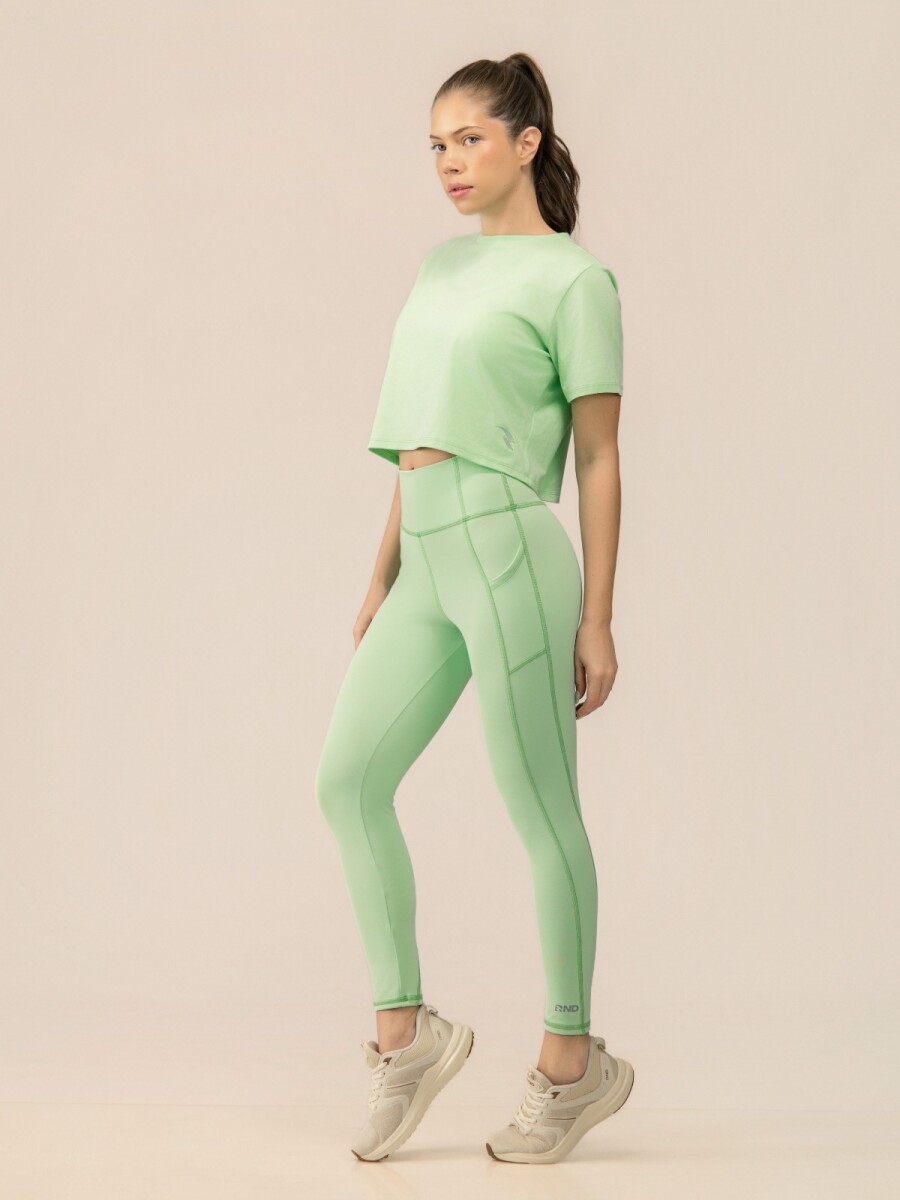 Legging Deportivo. - Verde. 