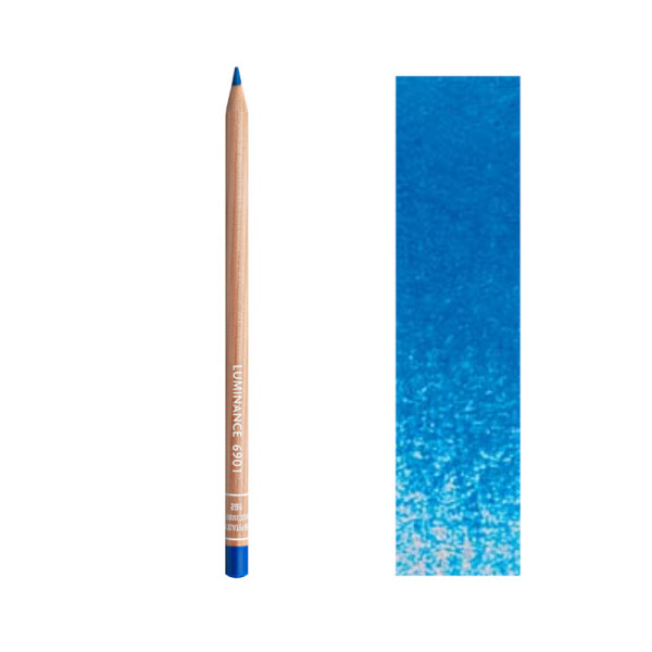 Lápiz Luminance Caran d'Ache Azules