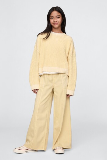 Jean Baggy Niña Straw 13-0922 Tcx