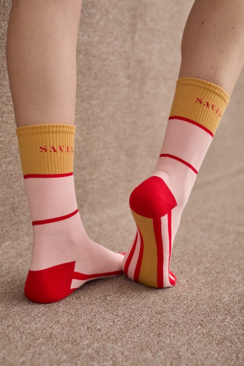 MEDIAS SAVIA TEAM Rosa