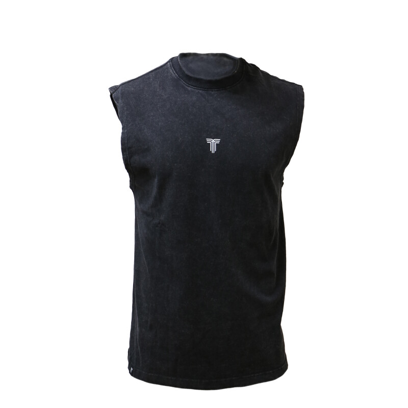 Musculosa de Hombre TIFFOSI Washed Negro