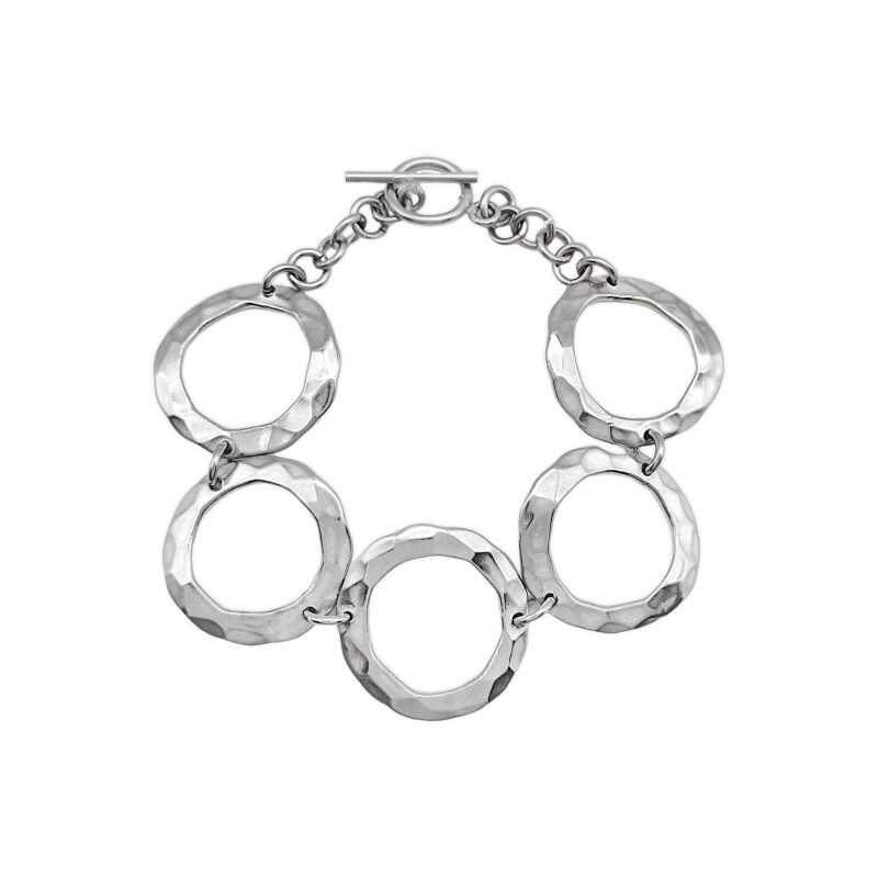 Pulsera Circulos-Plata 925-Sin piedra-PU3041 sinpiedra