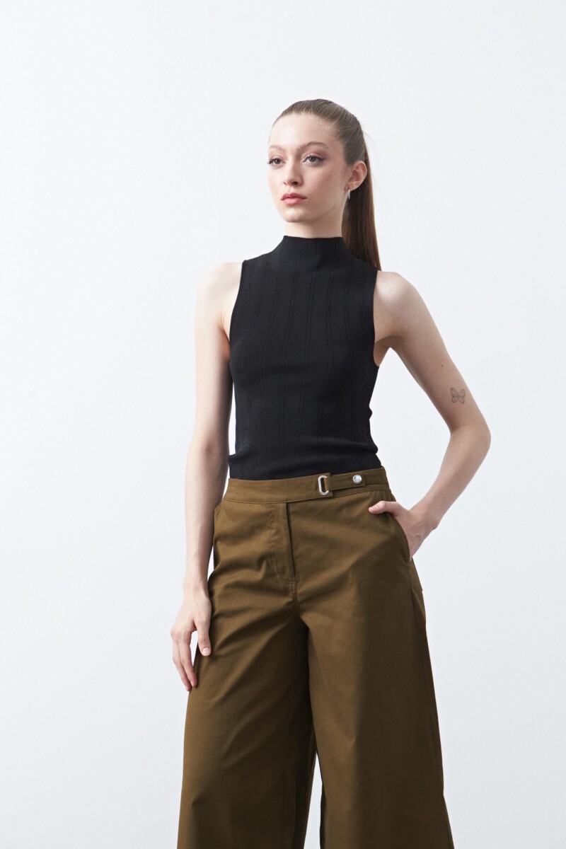 PANTALON LOUIZI Verde Musgo