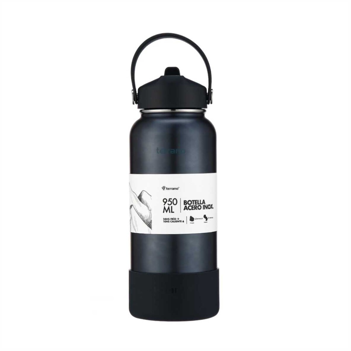 BOTELLA TÉRMICA TERRANO 950ML - AZUL METAL RT 