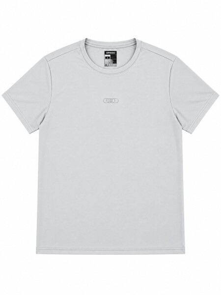 REMERA NIKOLAOS III GRIS CLARO (V)