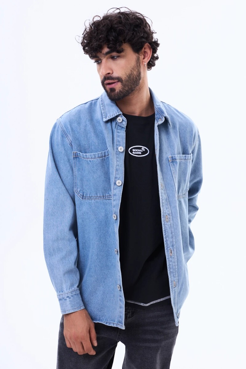 Camisa Ronda - Celeste 