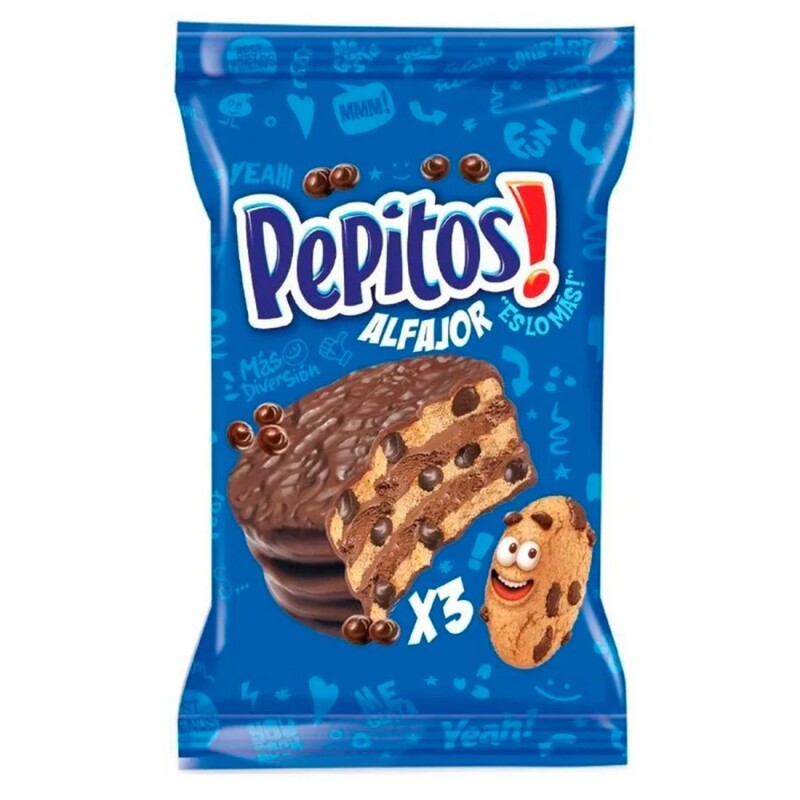 Alfajor Triple Pepitos Alfajor Triple Pepitos