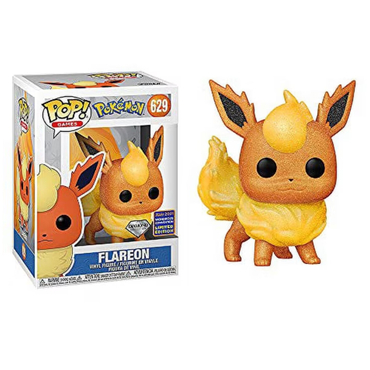 Flareon - Pokemon [Diamond - 2021 Wondrous Convention] - 629 