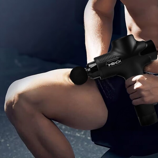 Masajeador 12 Cabezales Pistola Inalambrico Portatil Corporal Motor Profesional Masajeador 12 Cabezales Pistola Inalambrico Portatil Corporal Motor Profesional