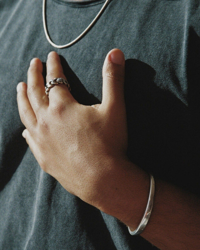 TwoJeys Anillo Cuban Plata TwoJeys Anillo Cuban Plata