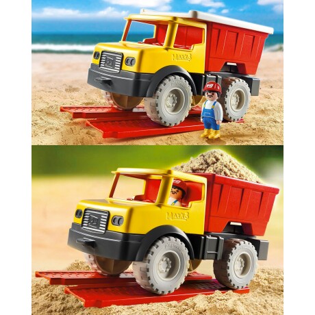 Playmobil Sand camión de arena resistente para parque, jardín y playa Playmobil Sand camión de arena resistente para parque, jardín y playa