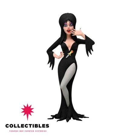 TOONY TERRORS! 6” SCALE ACTION FIGURE - ELVIRA (CASE 12) TOONY TERRORS! 6” SCALE ACTION FIGURE - ELVIRA (CASE 12)