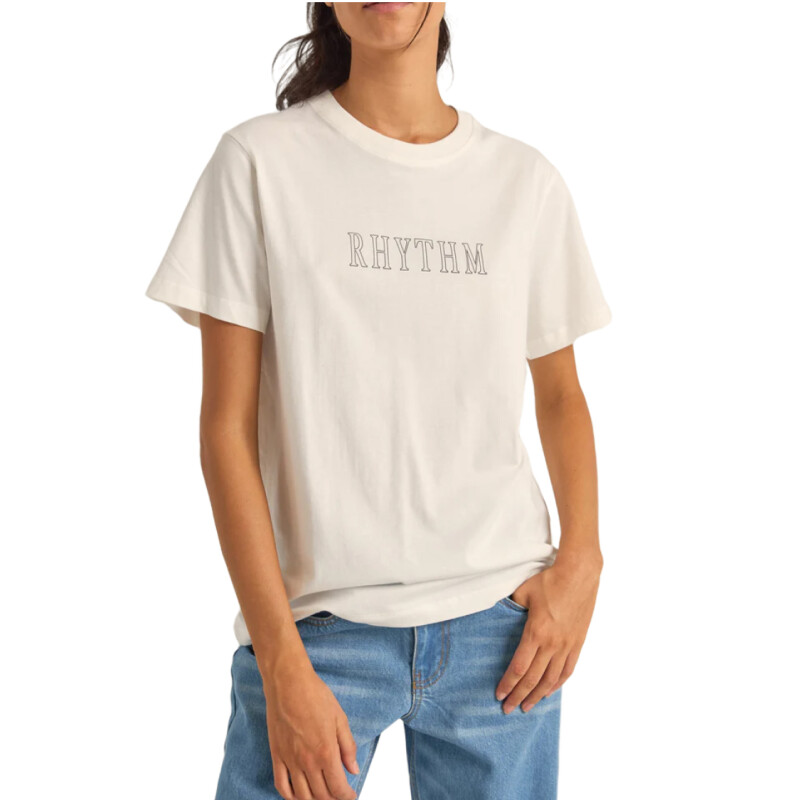 Remera Rhythm Flagship Boyfriend - Blanco Remera Rhythm Flagship Boyfriend - Blanco