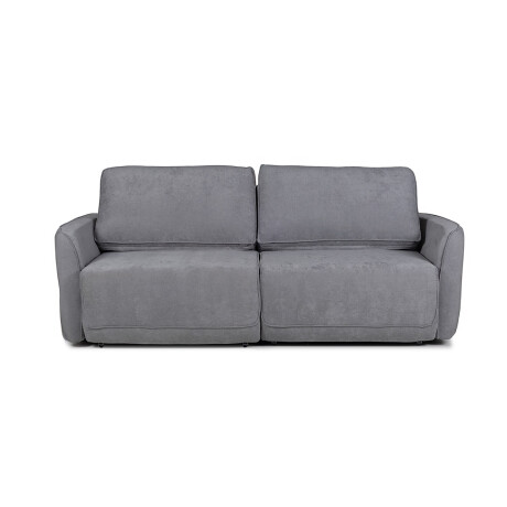 Sofá Cama Ravena - Tela Microfibra 9250 (Grafito)