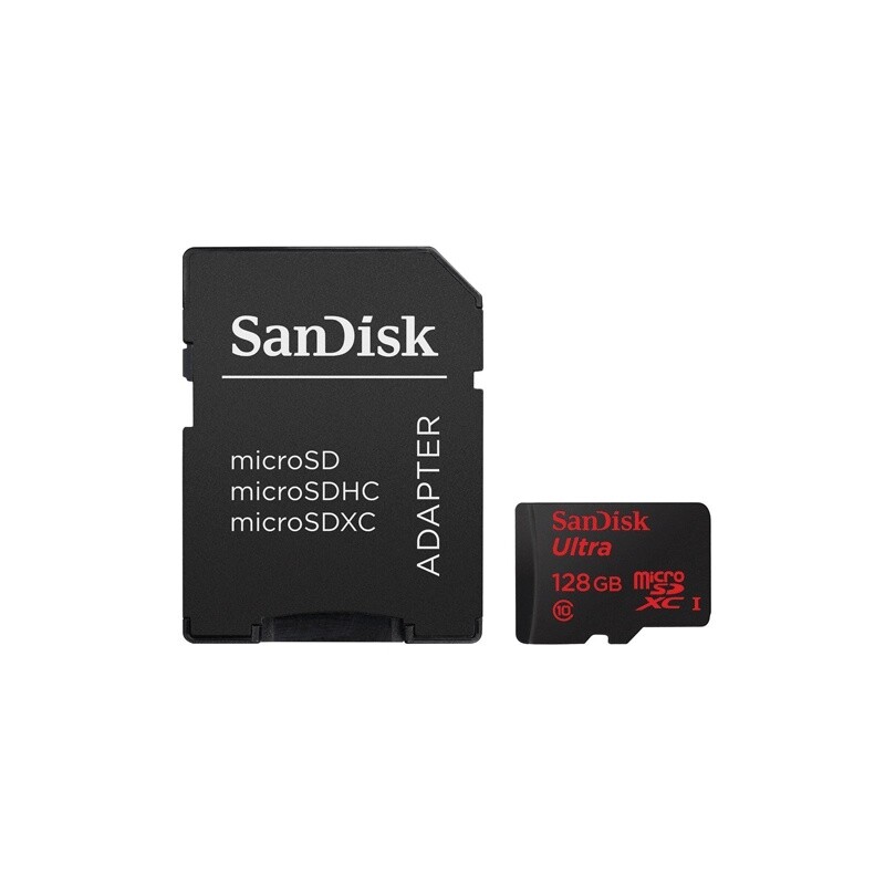 Memoria Sandisk micro SDXC Ultra 128GB Clase 10 100MBps Memoria Sandisk micro SDXC Ultra 128GB Clase 10 100MBps