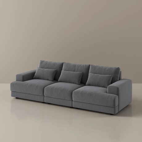 SOFA NUVOLA GRIS - 4 CUERPOS