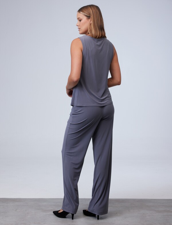 Set Blusa, Pantalón & Chaqueta GRIS OSCURO