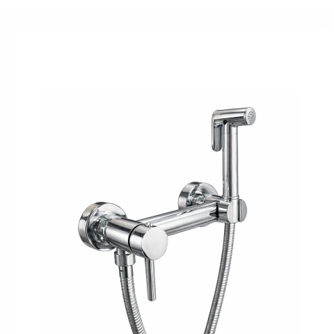 Grifería de Ducha higiénica monocomando Exterior Milano Cromada Brillante Grifería De Ducha Higiénica Monocomando Exterior Milano Cromada Brillante